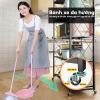 MIST Kệ Để Đồ Gấp Gọn 3-5 Tầng Giá Nhà Bếp và Nhà Tắm Bánh Xe Thép Cacbon Giá 249.000 VND 9