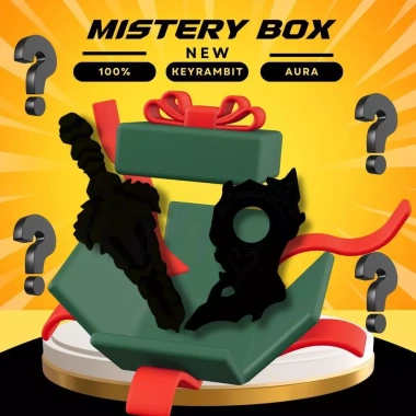 Mistery Box Aura & Keyrambit KeySpace - Nhựa In 3D Cao Cấp, Giá Ưu Đãi 239k