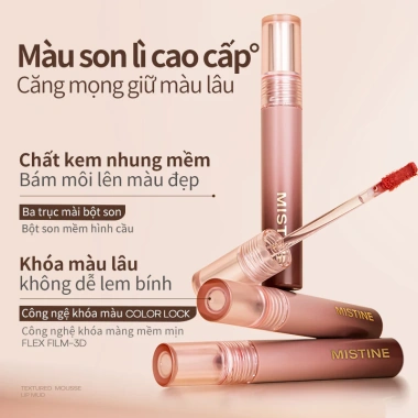 MISTINE Son Lì Sương Mờ Chuyên Nghiệp - Độ Bám Cao Lâu Trôi Giá Ưu Đãi 162.800₫