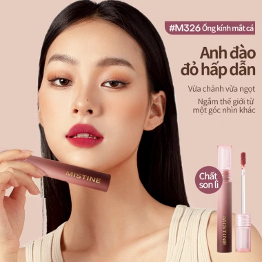 MISTINE Son Lì Sương Mờ Chuyên Nghiệp - Độ Bám Cao Lâu Trôi Giá Ưu Đãi 162.800₫