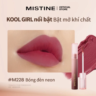 MISTINE Son Lì Sương Mờ Chuyên Nghiệp - Độ Bám Cao Lâu Trôi Giá Ưu Đãi 162.800₫ 10 MISTINE Son Lì Sương Mờ Chuyên Nghiệp - Độ Bám Cao Lâu Trôi Giá Ưu Đãi 162.800₫ 10