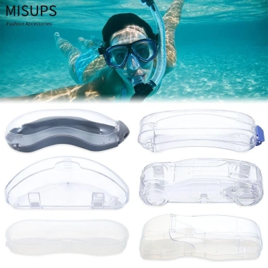 MISUPS Hộp đựng kính bơi lội Unisex nhựa bảo vệ chịu nước - Giá ưu đãi 42.336 VND