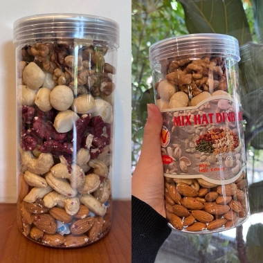 Mít thái sấy giòn TIỆM LÁ 500g – Macca, hạt dẻ, hạt điều, óc chó, hạnh nhân – 140k giảm giá