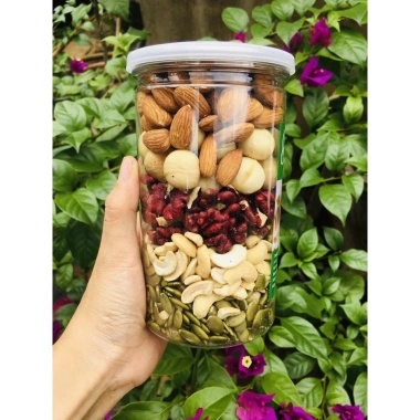MIX 5 Hạt Dinh Dưỡng Óc Chó Đỏ 500g - Bổ Não, Tăng Trí Nhớ, Giá 154.000 VND