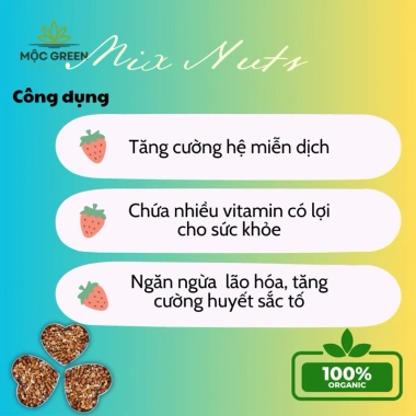 MIX 5 Hạt Dinh Dưỡng Óc Chó Đỏ 500g - Bổ Não, Tăng Trí Nhớ, Giá 154.000 VND 6 MIX 5 Hạt Dinh Dưỡng Óc Chó Đỏ 500g - Bổ Não, Tăng Trí Nhớ, Giá 154.000 VND 6