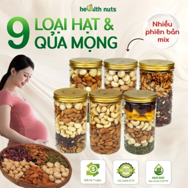 Mix Hạt Dinh Dưỡng 9 Loại - Healthy Nuts Giảm Giá 175k, Thực Phẩm Lành Mạnh