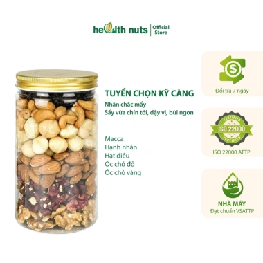 Mix Hạt Dinh Dưỡng 9 Loại - Healthy Nuts Giảm Giá 175k, Thực Phẩm Lành Mạnh