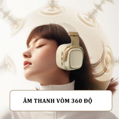 MKEPS 63A Tai Nghe Bluetooth Không Dây Gập Gọn Bass Cực Mạnh Đệm Mũ Êm Thoáng Khí Giá 159.000đ