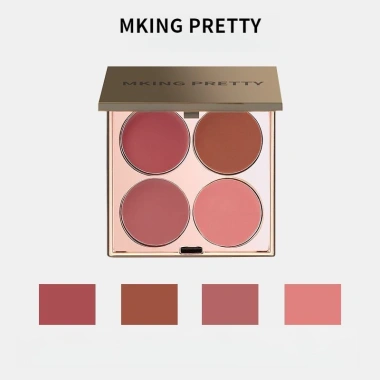 MKING PRETTY Kem đa năng 12 màu: má hồng, mắt, son môi, highlight - Giá chỉ 99.000đ