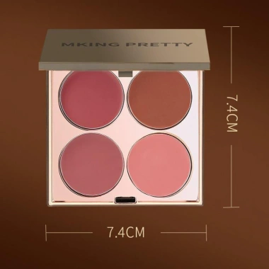 MKING PRETTY Kem đa năng 12 màu: má hồng, mắt, son môi, highlight - Giá chỉ 99.000đ 8 MKING PRETTY Kem đa năng 12 màu: má hồng, mắt, son môi, highlight - Giá chỉ 99.000đ 8