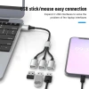 MLADEN Cáp chia Type-C 3 USB Vinfast VF3 Sạc nhanh 10/60W, bền, 99k 4