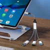 MLADEN Cáp chia Type-C 3 USB Vinfast VF3 Sạc nhanh 10/60W, bền, 99k 6