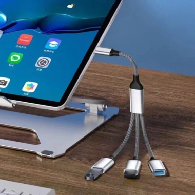 MLADEN Cáp chia Type-C 3 USB Vinfast VF3 Sạc nhanh 10/60W, bền, 99k