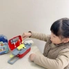 MNTT Vali Đồ Chơi Nhà Bếp Di Động Bộ Dụng Cụ Nấu Ăn Bé Gái và Bé Trai Giá 81.730 VND 5