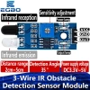 Mô-đun cảm biến IR 3 dây phát hiện chướng ngại vật, công nghệ quang điện phản quang cho Arduino & Raspberry Pi (1-5)