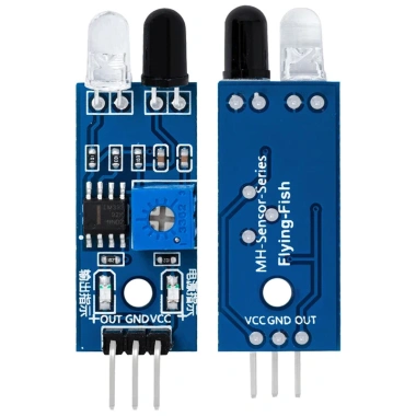 Mô-đun cảm biến IR 3 dây phát hiện chướng ngại vật, công nghệ quang điện phản quang cho Arduino & Raspberry Pi (1-5)
