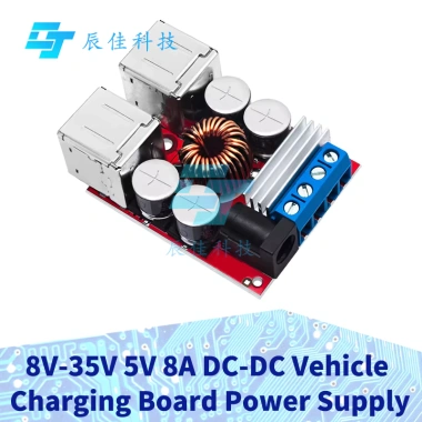 Mô-đun DC-DC 8V-35V đến 5V 8A, 4 Cổng USB Sạc Di Động, Giá ưu đãi 110.608 VND