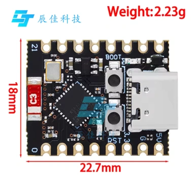Mô-đun ESP32-C3 siêu nhỏ 32-bit lõi đơn 16 Pin Type-C - Giá ưu đãi 66.703 VND 2