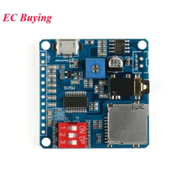 Mô-đun MP3 DY-SV5W Giọng nói WAV cho Arduino – Điều khiển âm thanh nối tiếp 5