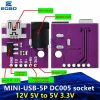 Mô-đun nguồn DC005 Mini USB 5V/3.3V – Chuyển 12V/5V sang 5V/3.3V cho Arduino, giá 50.969₫