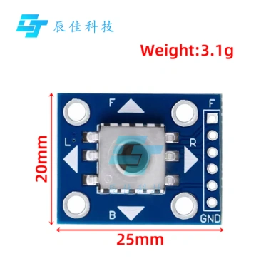 Mô-đun nút điều hướng 5 chiều 5D, công tắc xúc giác cho Arduino STM32 - 43.940₫ 2