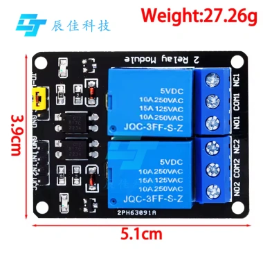 Mô-đun rơle 5V/12V đa kênh Arduino 1-8, đầu ra quang hợp, còn hàng, chỉ 37.223₫