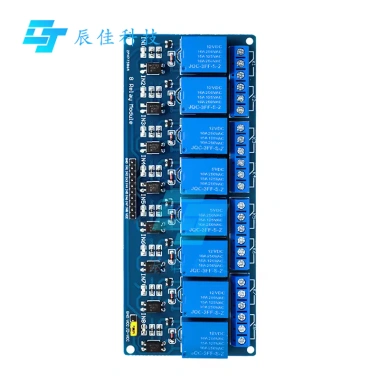 Mô-đun rơle 5V/12V đa kênh Arduino 1-8, đầu ra quang hợp, còn hàng, chỉ 37.223₫
