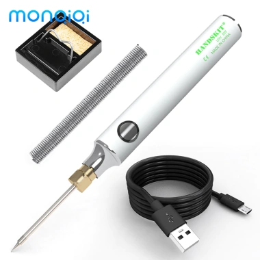 Mỏ hàn pin 5V 8W MONQIQI – Bộ mỏ hàn điện sạc USB, giá chỉ 145.000₫