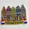 Mô Hình 3D Amsterdam Hà Lan - Nam châm sáng tạo, quà lưu niệm, dùng cho tủ lạnh 2