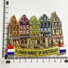 Mô Hình 3D Amsterdam Hà Lan - Nam châm sáng tạo, quà lưu niệm, dùng cho tủ lạnh 5