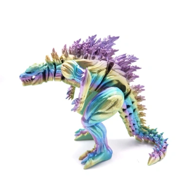 Mô hình 3D Godzilla khủng long đa màu sắc, chi tiết từng vây lưng - Chỉ 76.000₫