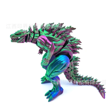 Mô hình 3D Godzilla khủng long đa màu sắc, chi tiết từng vây lưng - Chỉ 76.000₫