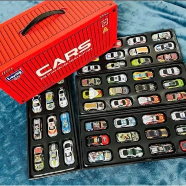 Mô hình 48 xe ô tô hợp kim – Đường đua dài, chi tiết thực tế, giá ưu đãi 115.000₫ 9