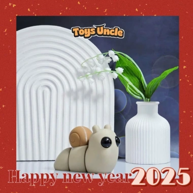 Mô Hình Art Toy Size S Khớp Động Ốc Sên Dễ Thương In 3D FDM - Giá chỉ 151.200₫