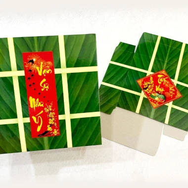 Mô hình bánh chưng, bánh tét, dưa hấu 2.026 - Trang trí Tết HMBC001 giá 9.000đ
