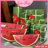 Mô hình bánh chưng, bánh tét, dưa hấu giấy trang trí Tết - Giá 9.000đ, giảm từ 10.980đ 2