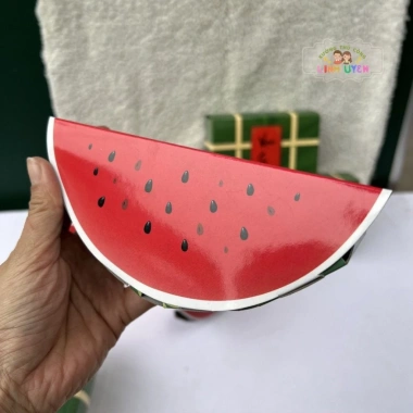Mô hình bánh chưng, bánh tét, dưa hấu hộp giấy gấp - Trang trí Tết chỉ 15.000đ 5