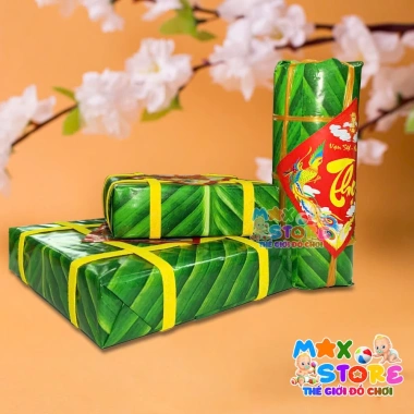 Mô Hình Bánh Chưng, Bánh Tét, Giò Lụa Lõi Xốp Trang Trí Tết 2.024 - Decor Nhà Cửa, Giá Ưu Đãi 48.000₫ 2