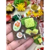 Mô hình bánh chưng bánh tét mini đất sét - Đồ búp bê, tiểu cảnh, giá 40.000 dong 2