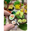 Mô hình bánh chưng bánh tét mini đất sét - Đồ búp bê, tiểu cảnh, giá 40.000 dong 6