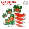 Mô hình bánh chưng giả bánh tét dưa hấu SỈ SET 10 món dây treo trang trí Tết 100.000đ
