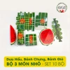 Mô hình bánh chưng giả bánh tét dưa hấu SỈ SET 10 món dây treo trang trí Tết 100.000đ 9