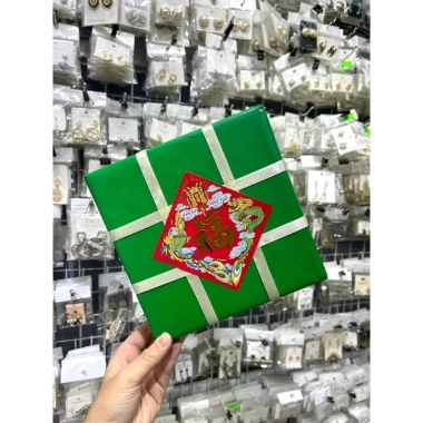 Mô hình bánh chưng trang trí Tết - Giá chỉ 20.000đ, chất liệu thực tế, đẹp mắt 2