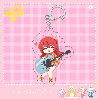 Mô hình Bocchi The Rock – Móc khóa hoạt hình Gotou Hitori Ijichi Nijika, dễ thương, giá chỉ 18.500₫ 6