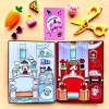 Mô Hình Búp Bê Toka Kuromi – Nhà Giấy Mini Bóc Dán, Đồ Chơi Sáng Tạo, Giá Chỉ 85.000đ 3