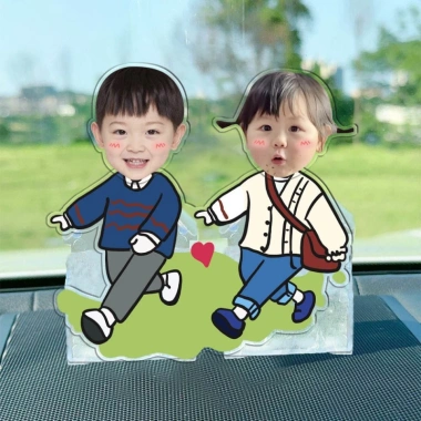 Mô hình cặp đôi lắc đầu chạy pin - Quà tặng bé, bạn bè, crush dễ thương 79k