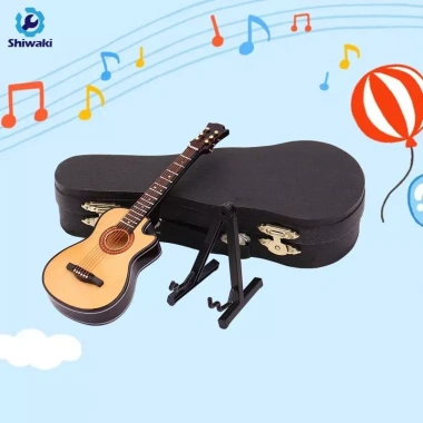Mô Hình Đàn Guitar Mini 1/12 Có Chân Đế và Ốp Lưng - Quà Tặng Đồ Chơi Trẻ Em Bé Trai Bé Gái 8 Mô Hình Đàn Guitar Mini 1/12 Có Chân Đế và Ốp Lưng - Quà Tặng Đồ Chơi Trẻ Em Bé Trai Bé Gái 8