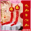 Mô hình dây pháo đỏ chữ Phúc - Trang trí đám cưới, lễ tết, lễ hội, trung thu, giá ưu đãi 25.900 VND - Kem Shop K360