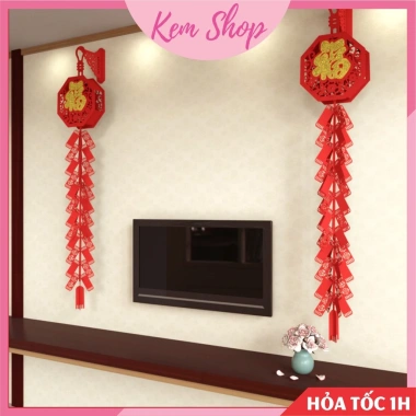 Mô hình dây pháo đỏ chữ Phúc - Trang trí đám cưới, lễ tết, lễ hội, trung thu, giá ưu đãi 25.900 VND - Kem Shop K360 6 Mô hình dây pháo đỏ chữ Phúc - Trang trí đám cưới, lễ tết, lễ hội, trung thu, giá ưu đãi 25.900 VND - Kem Shop K360 6