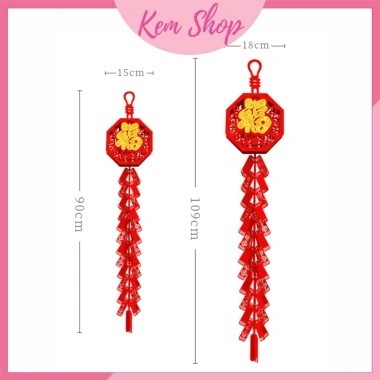 Mô hình dây pháo đỏ chữ Phúc - Trang trí đám cưới, lễ tết, lễ hội, trung thu, giá ưu đãi 25.900 VND - Kem Shop K360 9 Mô hình dây pháo đỏ chữ Phúc - Trang trí đám cưới, lễ tết, lễ hội, trung thu, giá ưu đãi 25.900 VND - Kem Shop K360 9